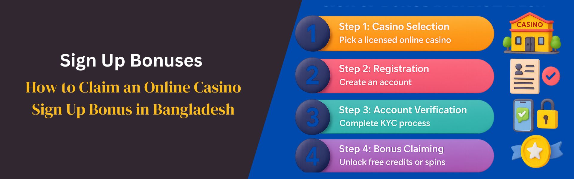 How to Claim an Online Casino Sign Up Bonus in Bangladesh