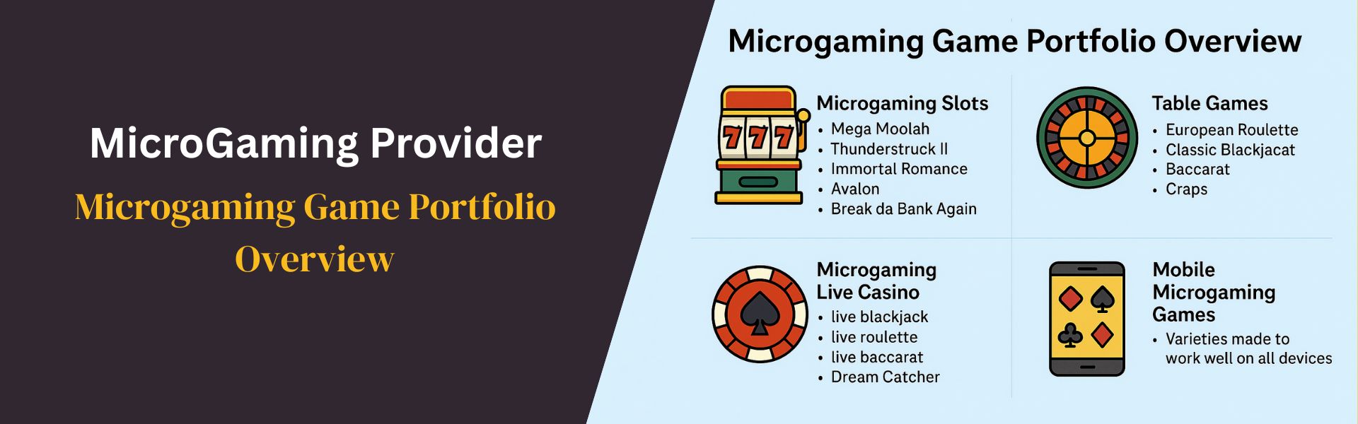 Microgaming Game Portfolio Overview