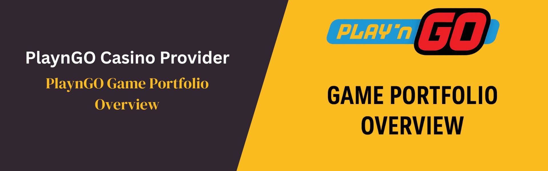 PlaynGO Game Portfolio Overview