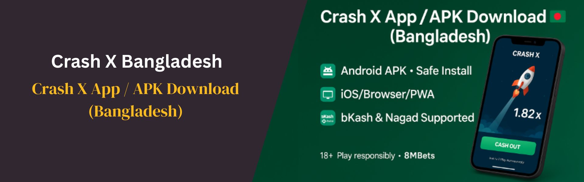 Crash X App APK Download (Bangladesh)