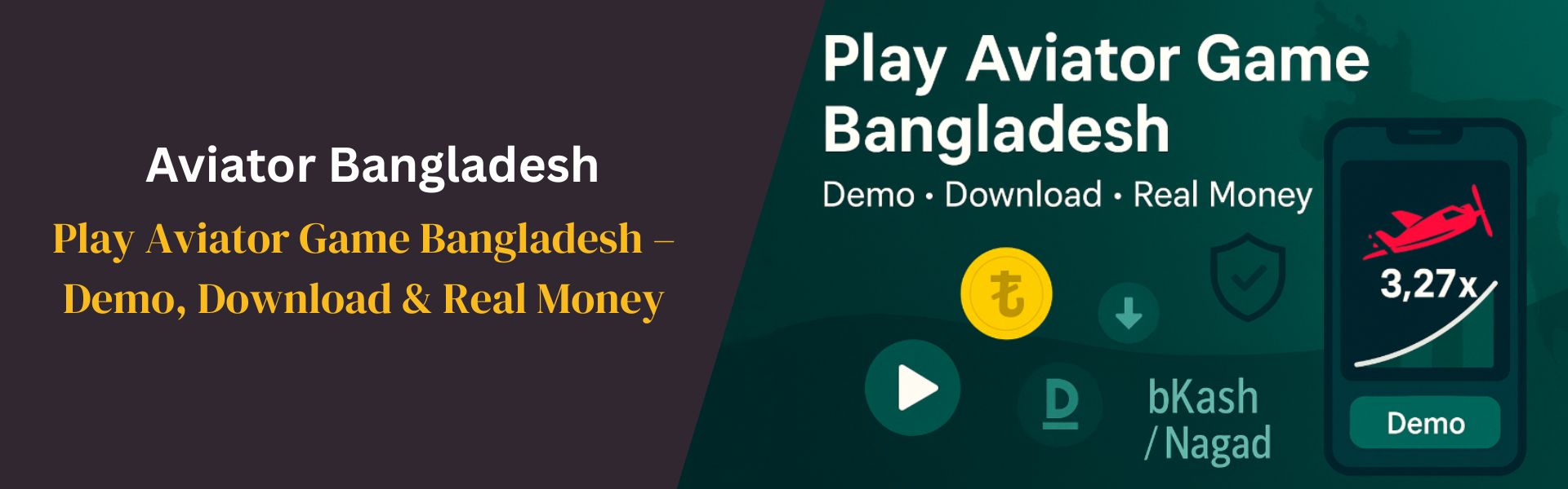 Play Aviator Game Bangladesh Demo, Download & Real Money