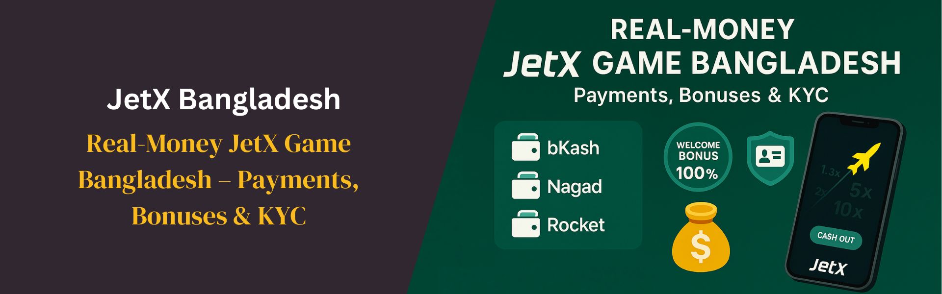 Real-Money JetX Game Bangladesh – Payments, Bonuses & KYC