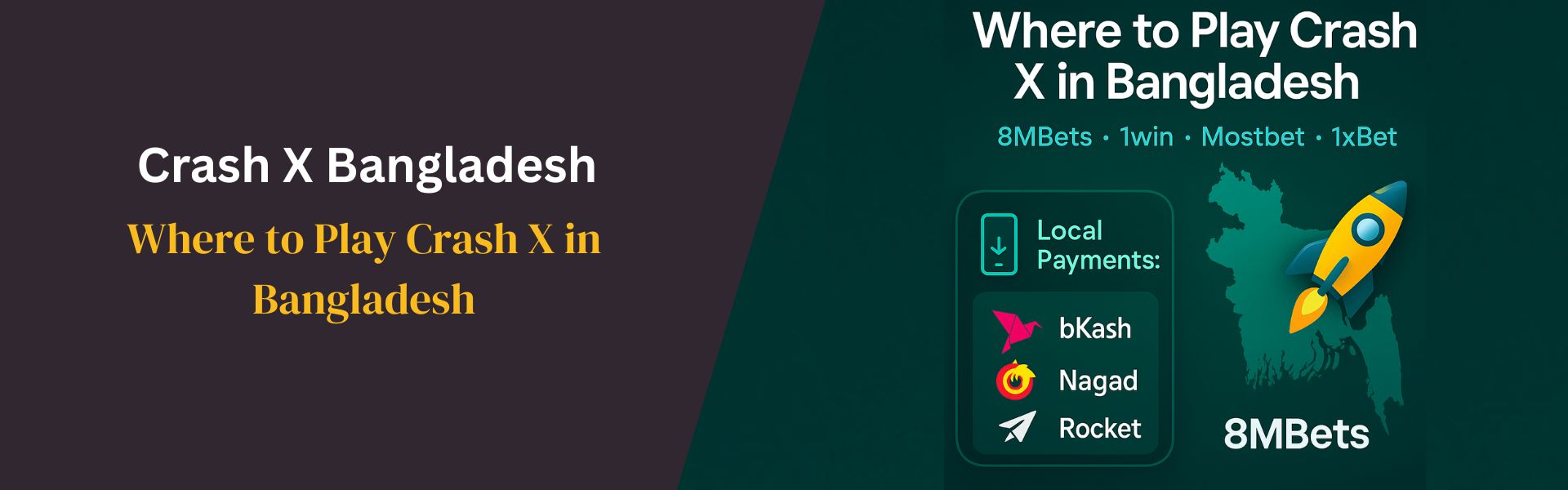 Where to Play Crash X in Bangladesh